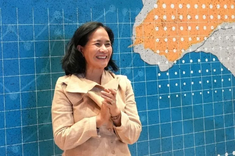 Chief Marketing Officer Indodax Aloysia Dian 