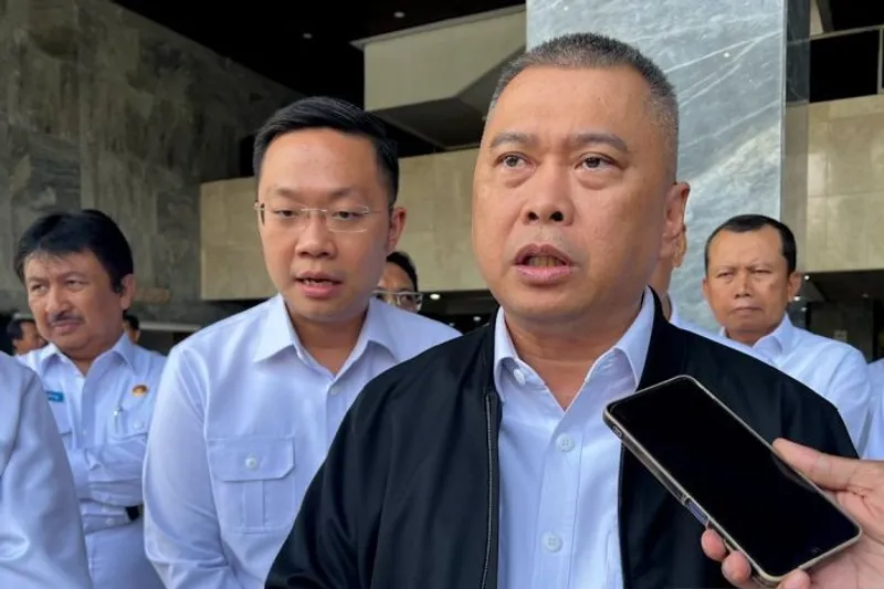 Menteri Perhubungan (Menhub) Dudy Purwagandhi 