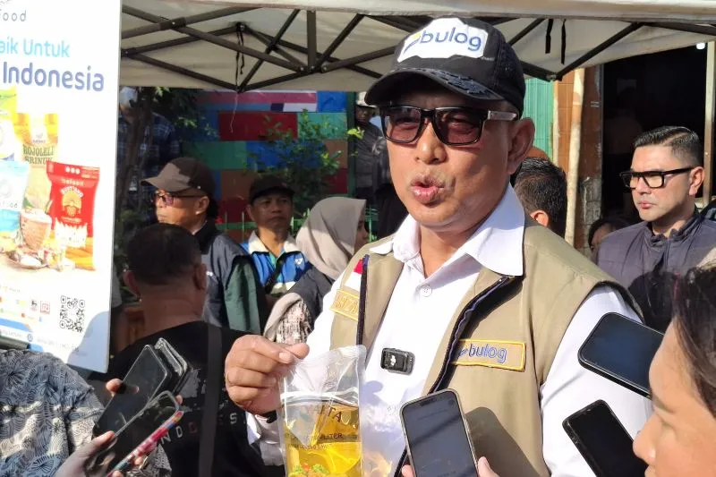 Direktur Utama Perum Bulog Ahmad Rizal Ramdhani