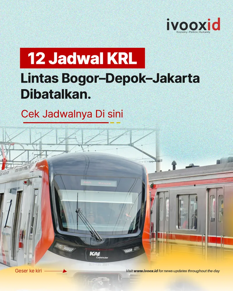 KRL Jakarta-Bogor dibatalkan - 1
