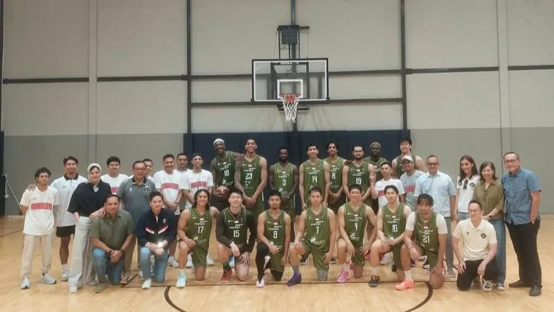 Timnas bola basket putra Indonesia