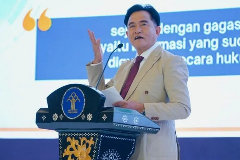 Menko Kumham Imipas Yusril Ihza Mahendra