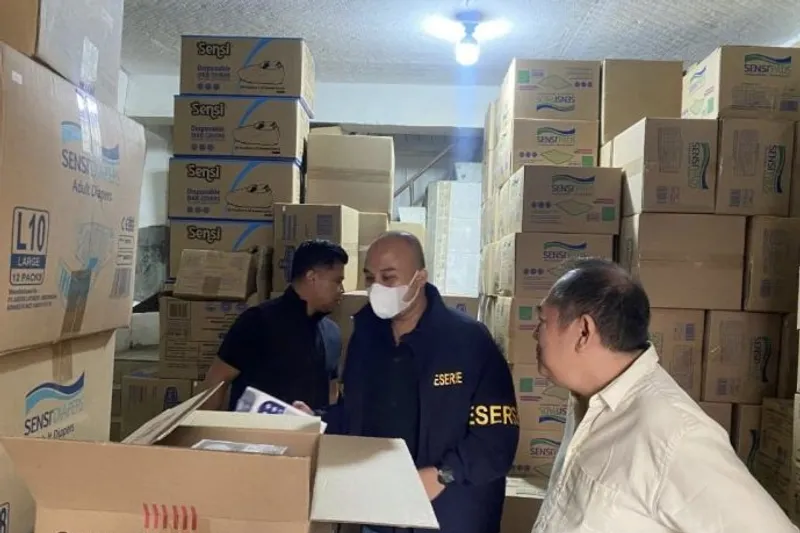 pengecekan ketersediaan dan harga masker di tingkat produsen 