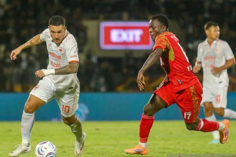 Pesepak bola Borneo FC Samarinda Juan Felipe Villa 