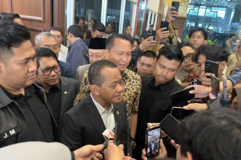 Menteri Energi dan Sumber Daya Mineral (ESDM) Bahlil Lahadalia 