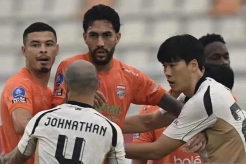 Pemain Dewa United Johnathan Carlos Pereira Souza