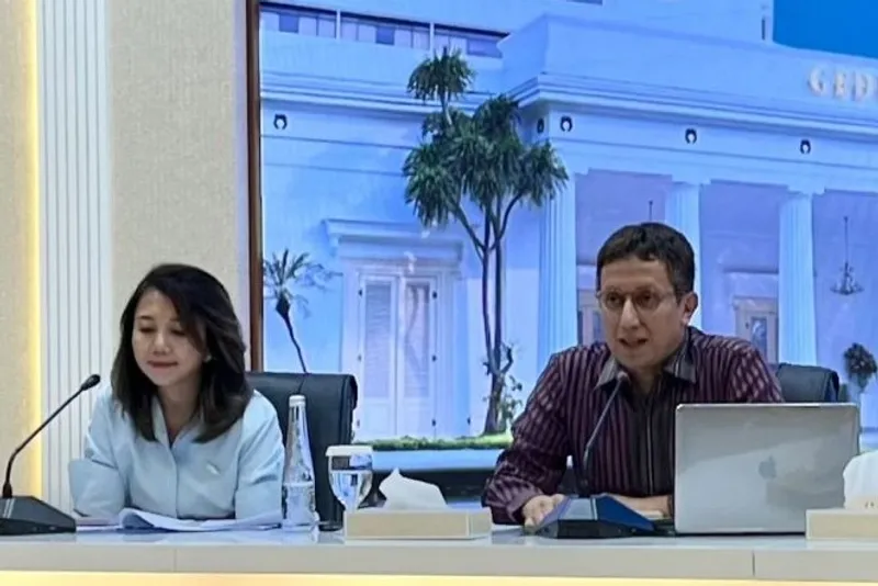 Kedua juru bicara Kementerian Luar Negeri (Kemlu) RI, Vahd Nabyl A. Mulachela 