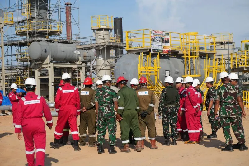 industri hulu migas blok B Aceh Utara