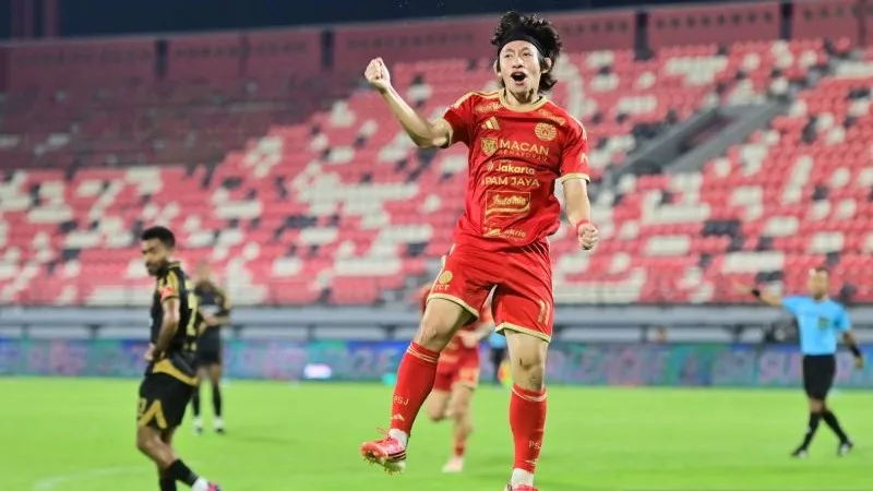 Pesepak bola Persija Jakarta Arlyansyah Abdulmanan 