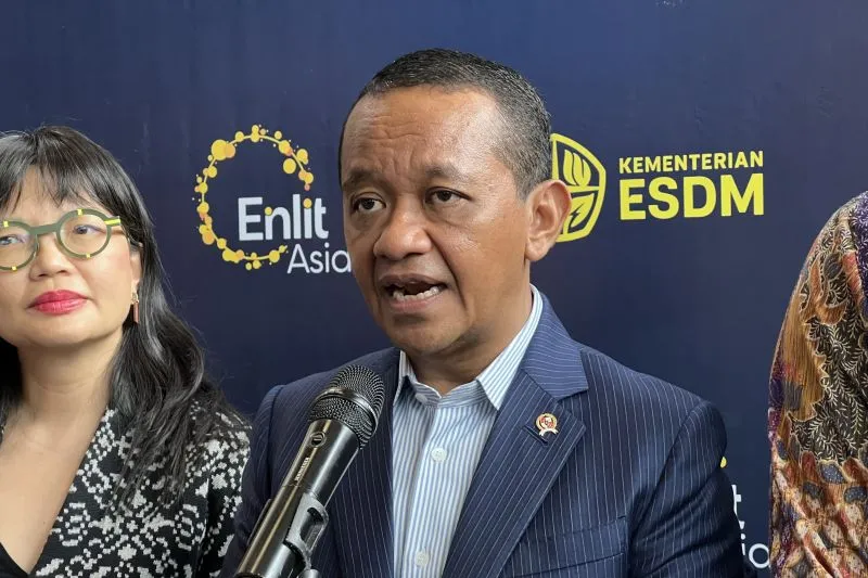 Menteri Energi dan Sumber Daya Mineral (ESDM) Bahlil Lahadalia 