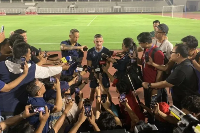 Pelatih timnas Indonesia John Herdman 