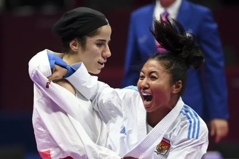 Karateka Indonesia Cok Istri Agung Sanistyarani 