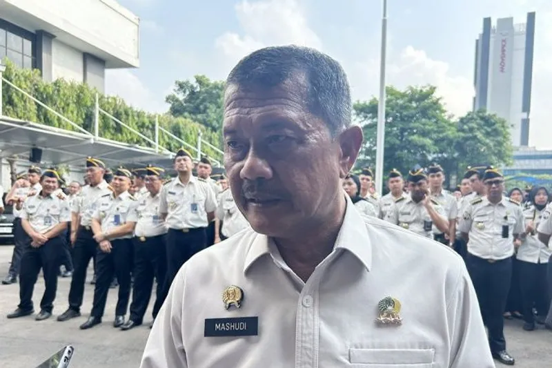 Direktur Jenderal Pemasyarakatan (Dirjenpas) Mashudi memberikan keterangan kepada wartawan di Jakarta, Kamis (7/5/2026). ANTARA/Laily Rahmawaty/am.