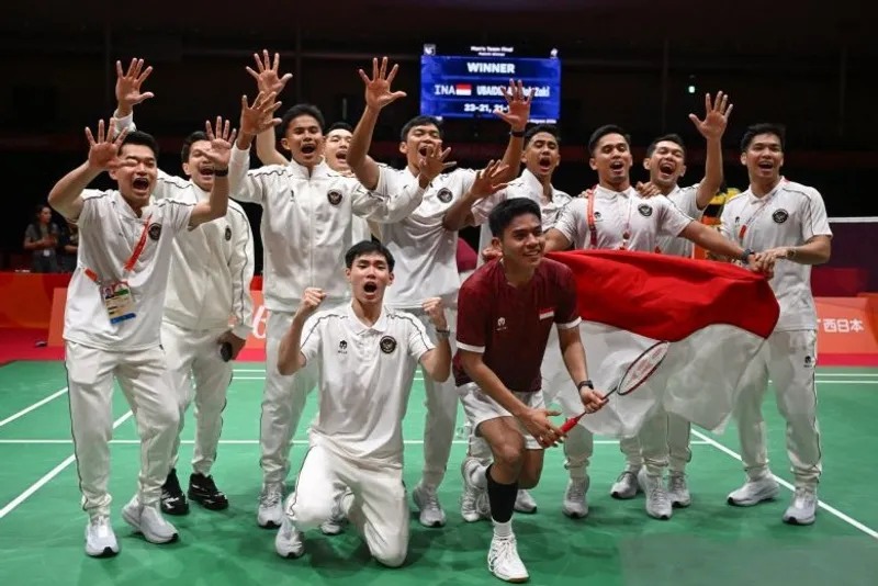pebulu tangkis putra Indonesia
