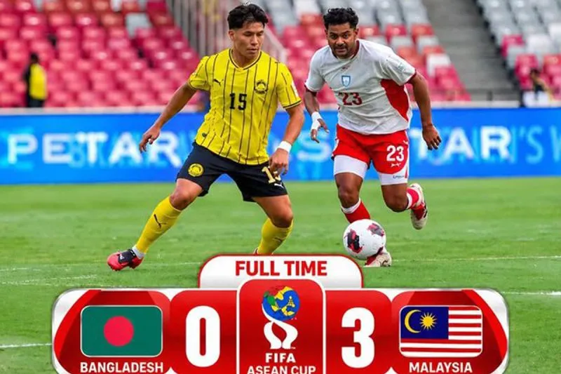 Timnas Malaysia mengalahkan Bangladesh 3-0