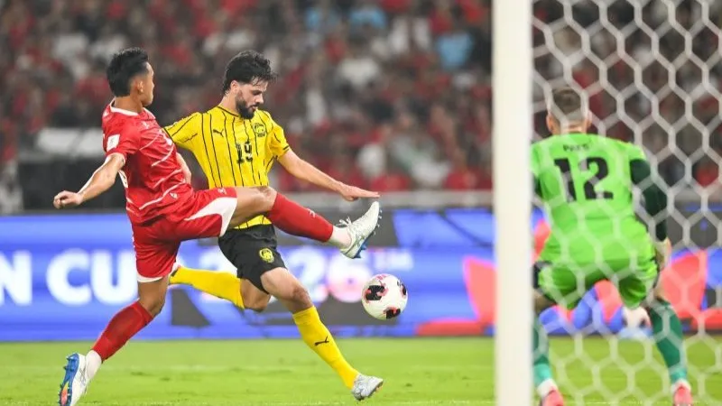 Pesepak bola Tim Nasional Indonesia Rizky Ridho 