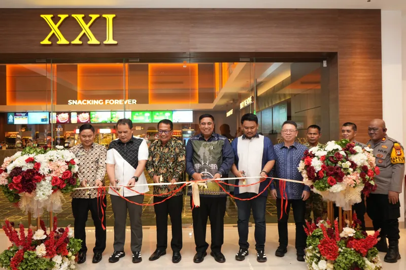 peresmian dibukanya Grand Mall Maros XXI, Maros, Sulawesi Selatan