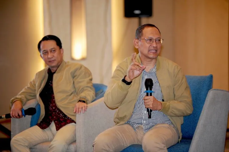 Direktur Eksekutif Kesekretariatan dan Hubungan Lembaga K.M. Nuruddin