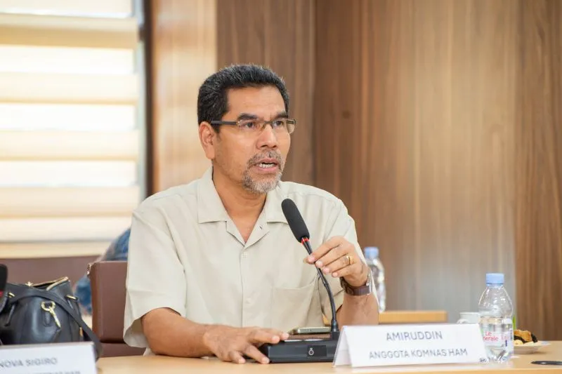 Komisioner Komnas HAM Amiruddin Al Rahab