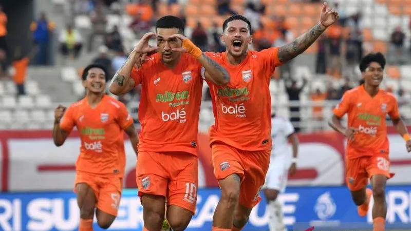 Pesepak bola Borneo FC Juan Felipe Villa 