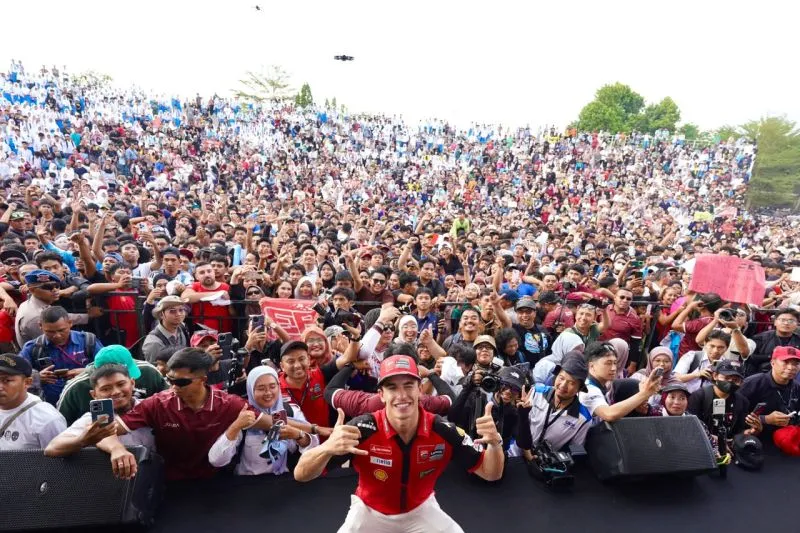 Pembalap MotoGP Marc Marquez