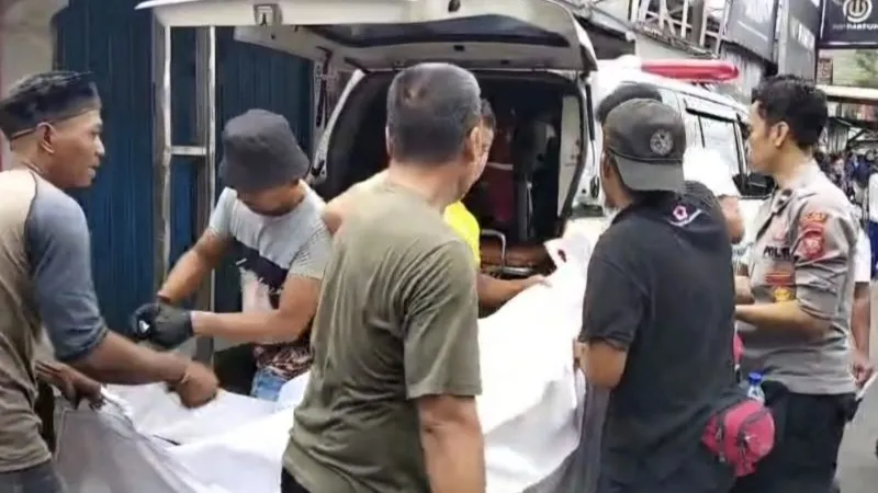 Petugas gabungan Polsek Cianjur, Jawa Barat