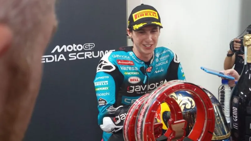 Pembalap CFMOTO Gaviota Aspar Team Maximo Quiles