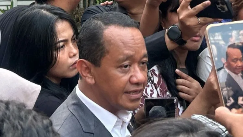 Menteri Koordinator Bidang Hilirisasi dan Transisi Energi Bahlil Lahadalia