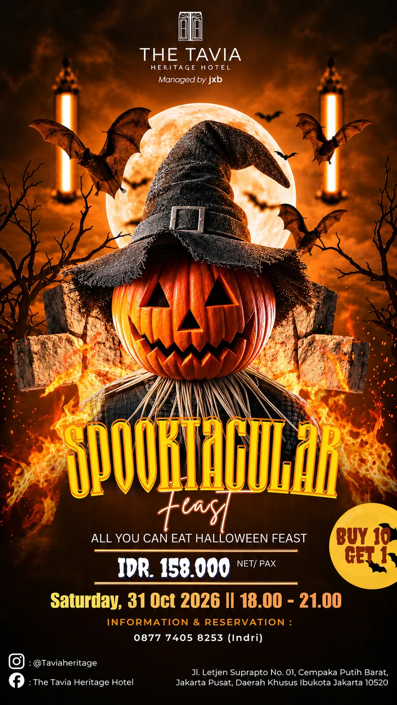Spooktacular Halloween Feast at The Tavia