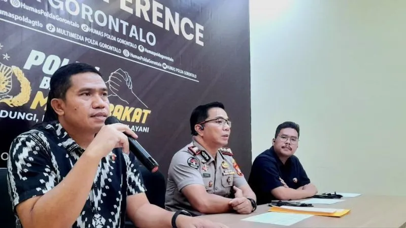 Direktur Ditreskrimsus Polda Gorontalo Kombespol Maruly Pardede 