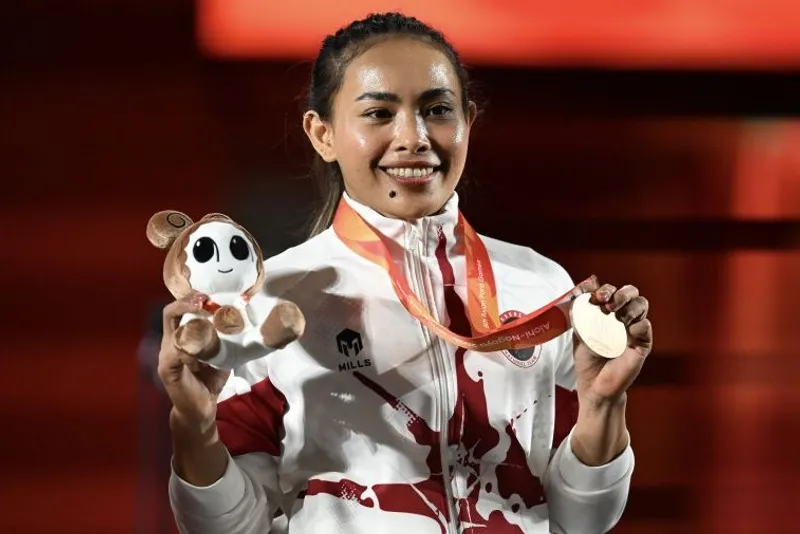Lifter putri Indonesia Ni Nengah Widiasih