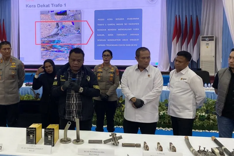 Kasubdit Lakabakar Pusat Laboratorium Forensik (Puslabfor) Bareskrim Polri Kompol Henry Siahaan 