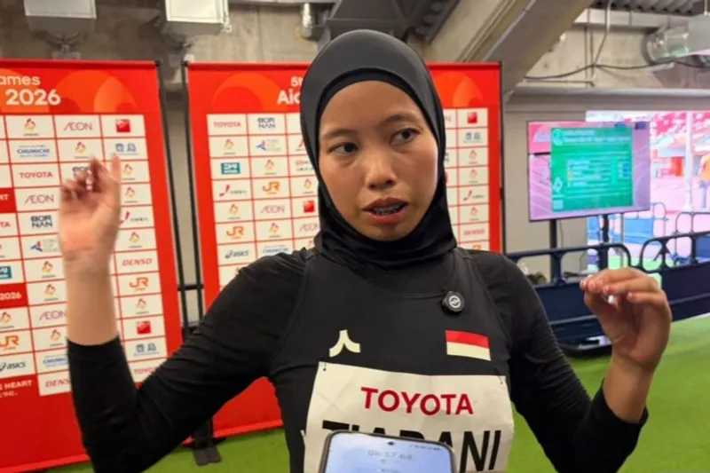 Atlet para atletik Indonesia Karisma Evi Tiarani