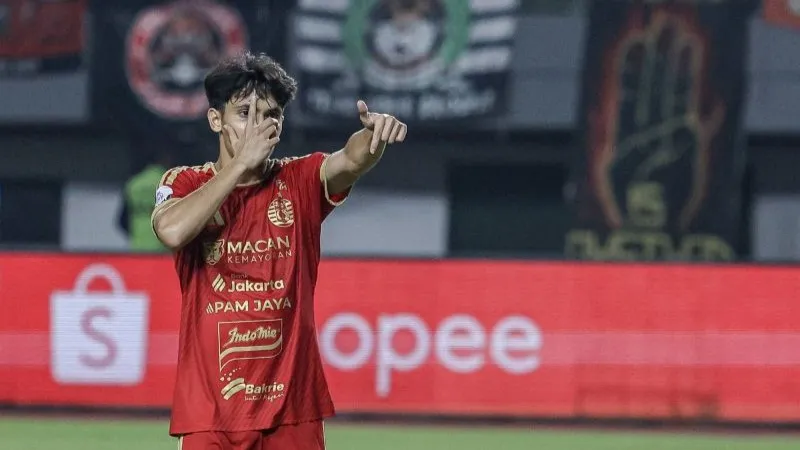 Pesepak bola Persija Jakarta Victor Dethan 