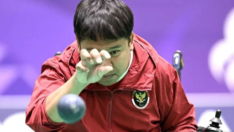 Atlet Boccia Indonesia Felix Ardi Yudha 