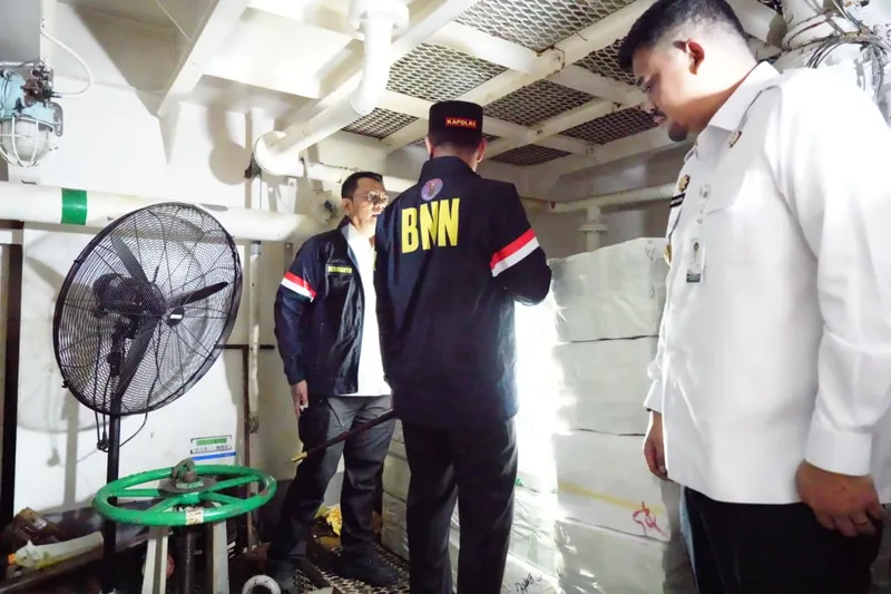 Pengungkapan kasus penyelundupan 1,16 ton ketamine