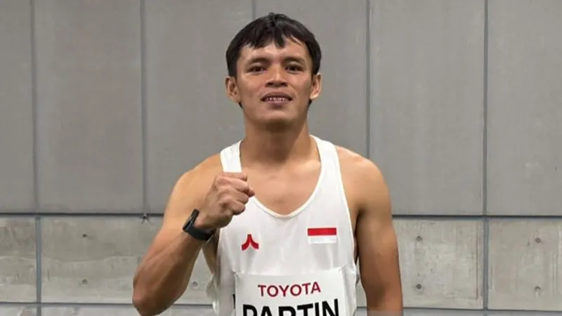 Atlet para atletik Indonesia Partin