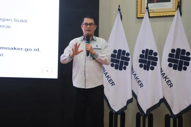 Direktur Jenderal Pembinaan Pelatihan Vokasi dan Produktivitas Kemnaker Darmawansyah