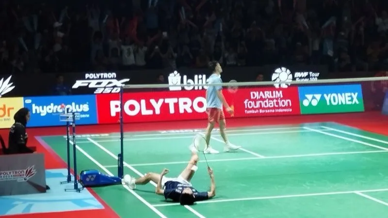 Pebulu tangkis tunggal putra Indonesia Richie Duta Richardo 
