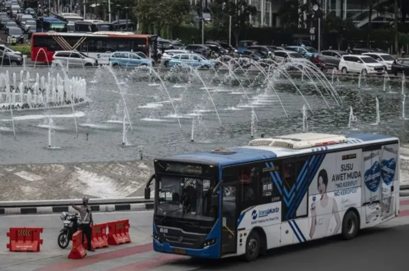 Bus Transjakarta koridor 1 Blok M-Kota