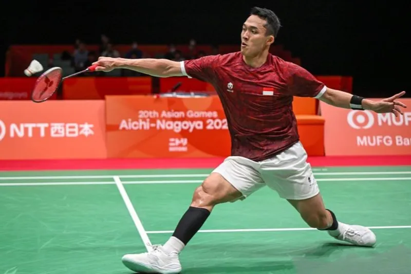 Pebulu tangkis tunggal putra Indonesia Jonatan Christie