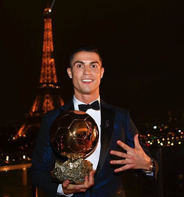 Cristiano Ronaldo Ballon d'Or 2017