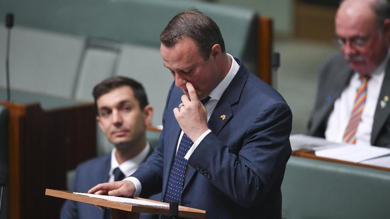 Politikus Australi Tim Wilsonn a(AAP:Lukas Coch:via REUTERS