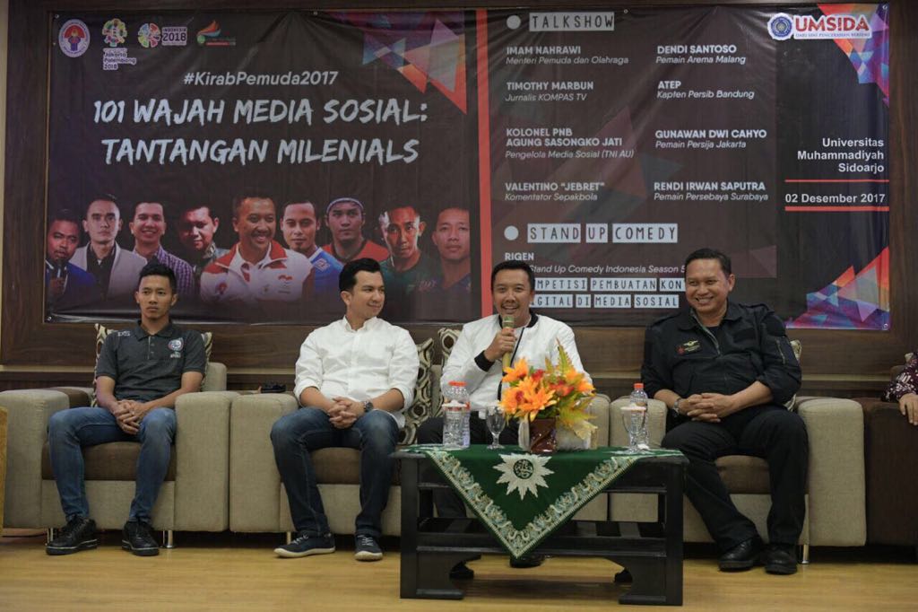 Talkshow bersama Menpora Imam Nahrawi