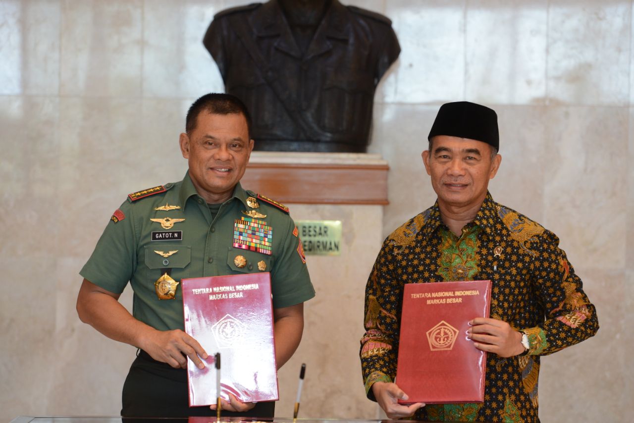 Kerjasama Kemendikbud dan TNI