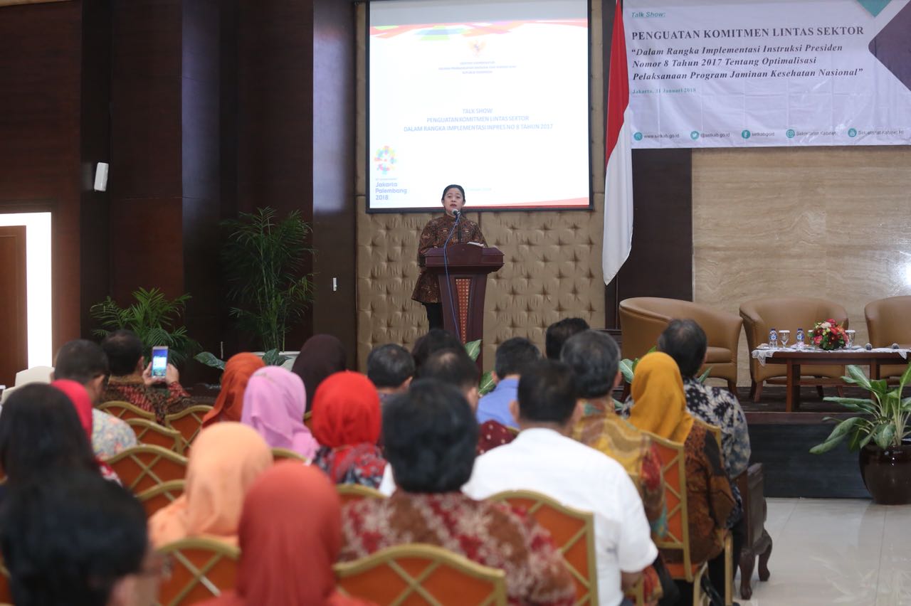Menko PMK: Saat Ini Pelayanan JKN Telah Menjangkau 73% Penduduk Indonesia