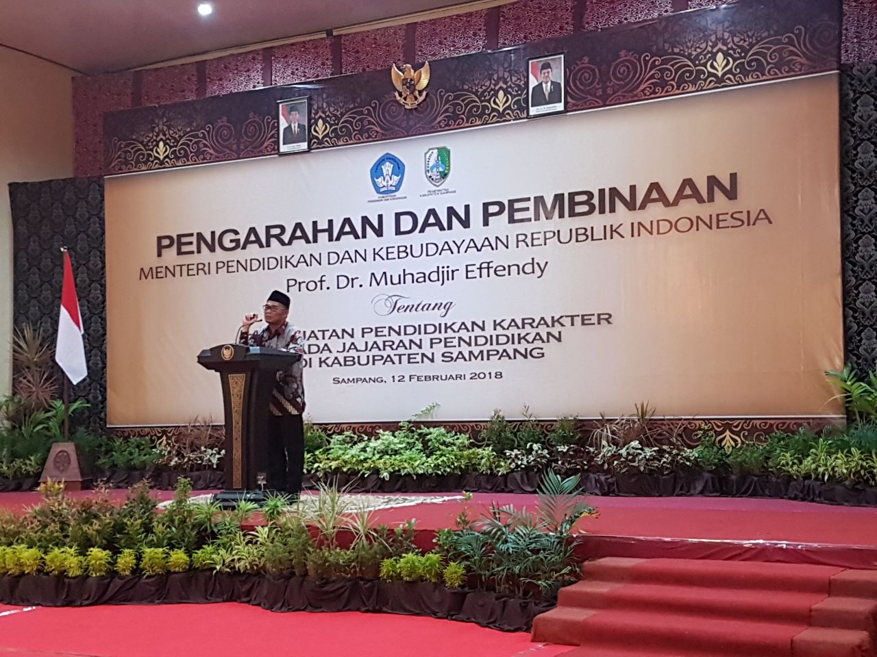 Mendikbud: Hari Ini Belajar, Besok Menjadi Pemimpin