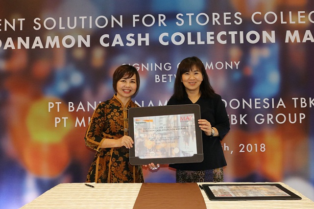 BDMN-MAPIBank Danamon Meluncurkan Layanan Danamon Cash Collection Machine (DCCM)