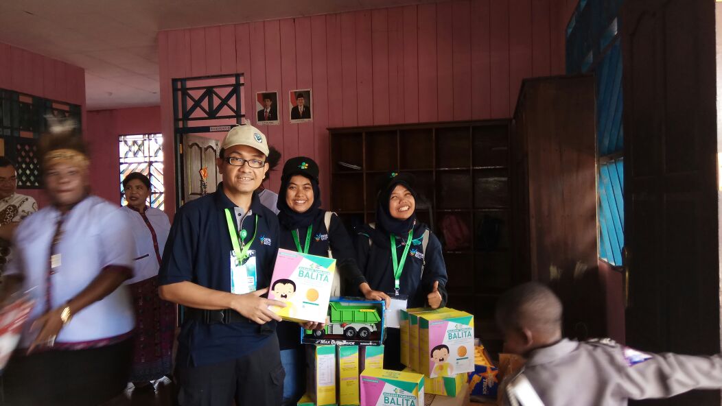 Tingkatkan Gizi Anak di Asmat, Kemenkes Bagikan PMT ke 15 Lembaga PAUDTingkatkan Gizi Anak di Asmat, Kemenkes Bagikan PMT ke 15 Lembaga PAUD