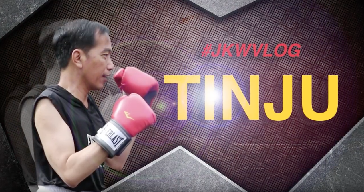 Presiden Joko Widodo Berlatih Tinju, Ini Tanggapan Netizen